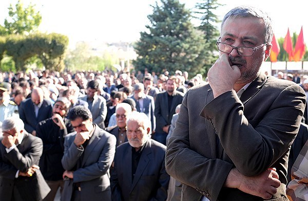 تشییع پیکر خبرنگار شبکه خبر