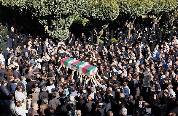تشییع پیکر خبرنگار شبکه خبر