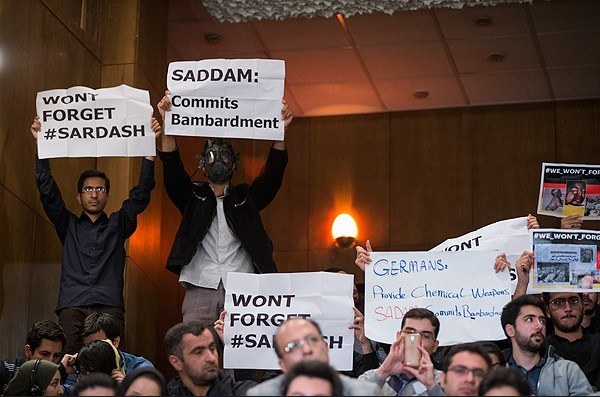 وزیر آلمانی در دانشگاه تهران