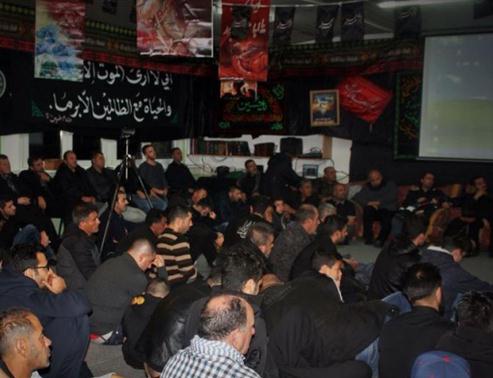 مجلس عزای حسینی در مانهایم آلمان