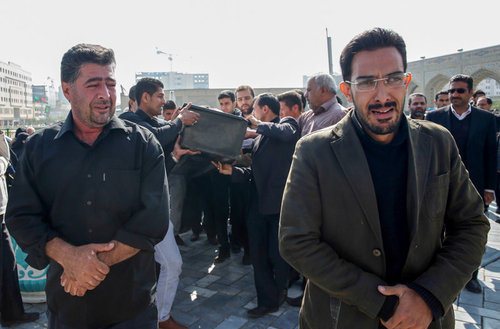 مراسم خاکسپاری خانم ورزشکار