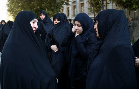 مراسم تشییع پیکر حاج احمد فهیما