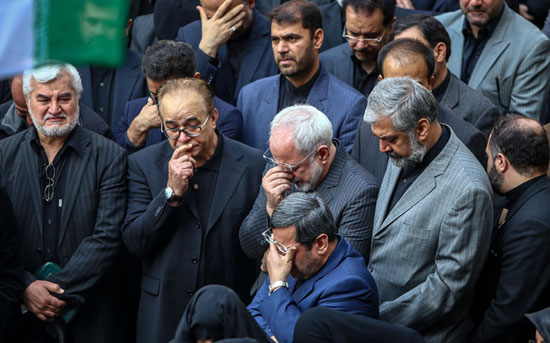 مراسم تشییع پیکر حاج احمد فهیما