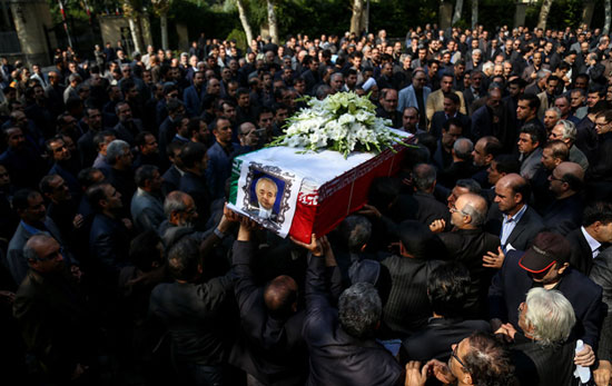 مراسم تشییع پیکر حاج احمد فهیما
