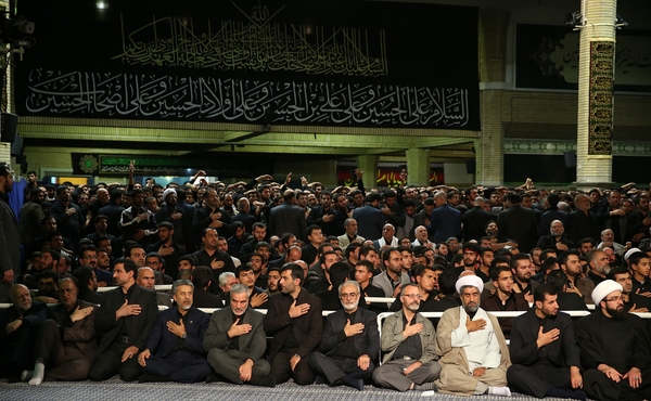 عزاداری در بیت رهبری