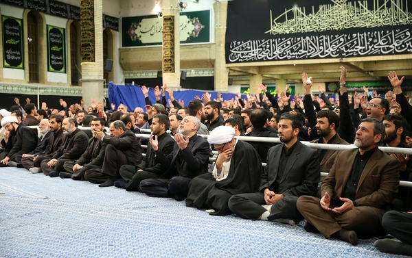 عزاداری در بیت رهبری