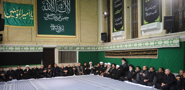 عزاداری در بیت رهبری
