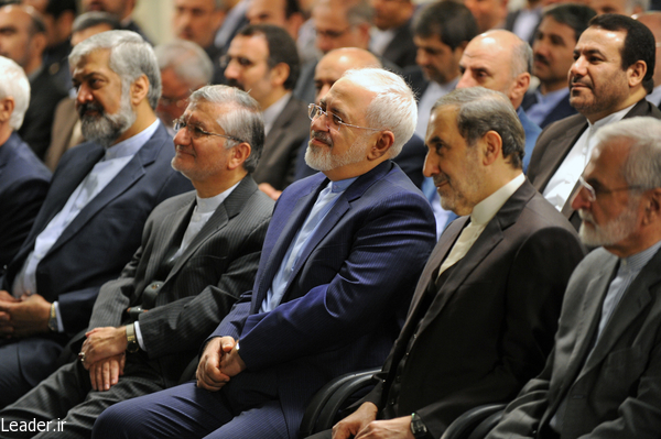دیدار وزیر امور خارجه، سفیران و مسئولان نمایندگی‌های ایران در خارج از کشور