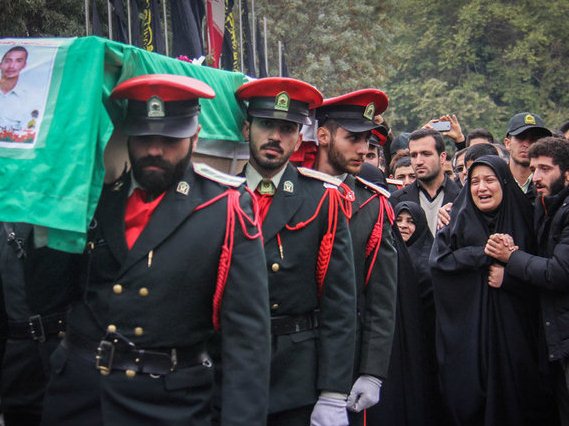 تشییع پیکر دو شهید پلیس آگاهی