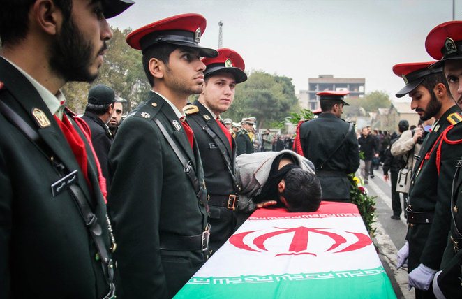 تشییع پیکر دو شهید پلیس آگاهی
