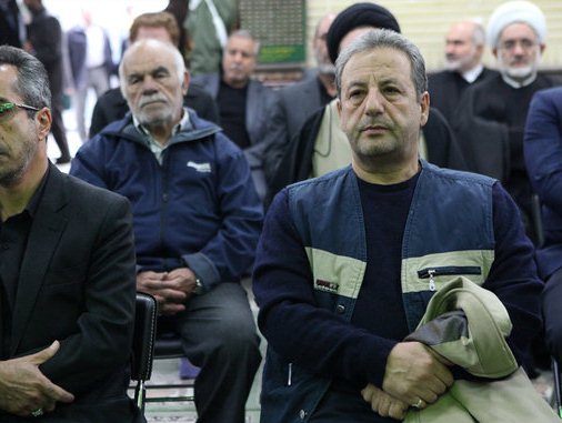 مجلس ترحیم پدر صادق آهنگران