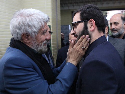 مجلس ترحیم پدر صادق آهنگران