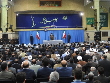 دیدار جمعی از رؤسای دانشگاه‌ها با رهبر انقلاب