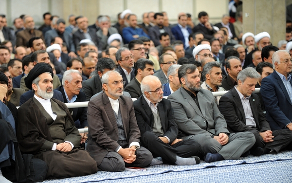 دیدار جمعی از رؤسای دانشگاه‌ها با رهبر انقلاب