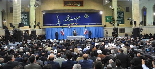 دیدار جمعی از رؤسای دانشگاه‌ها با رهبر انقلاب