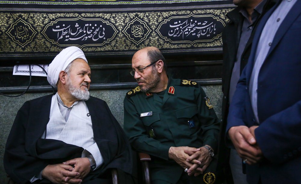 مراسم یادبود چهلمین روز شهادت سردار حسین همدانی