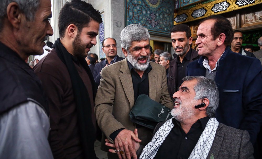 مراسم یادبود چهلمین روز شهادت سردار حسین همدانی