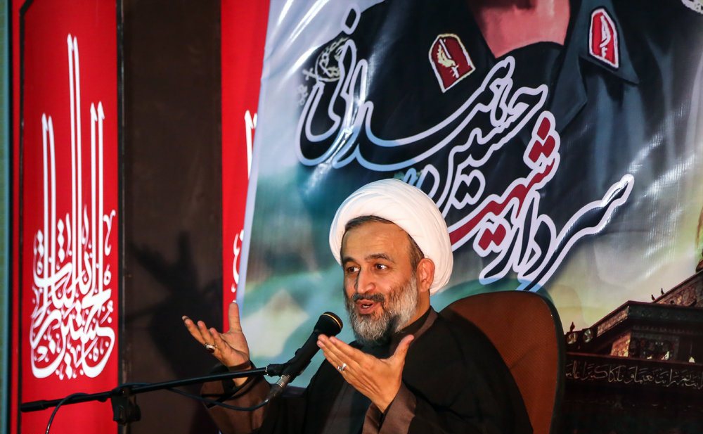 مراسم یادبود چهلمین روز شهادت سردار حسین همدانی