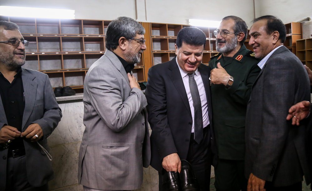 مراسم یادبود چهلمین روز شهادت سردار حسین همدانی