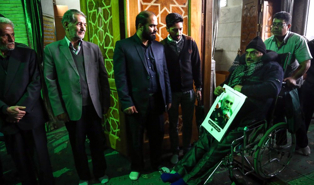 مراسم یادبود چهلمین روز شهادت سردار حسین همدانی