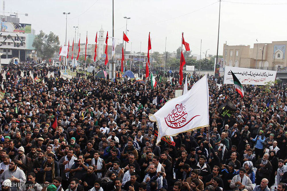 آغاز پیاده روی هیات شباب الامام الخمینی از نجف
