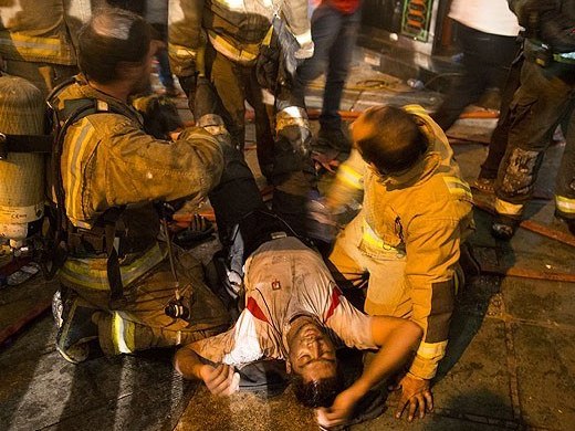 آتش‌ سوزی در مجتمع کامپیوتر «پارسیان»