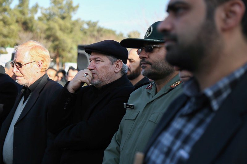 تشییع پیکر برادر سردار صفوی