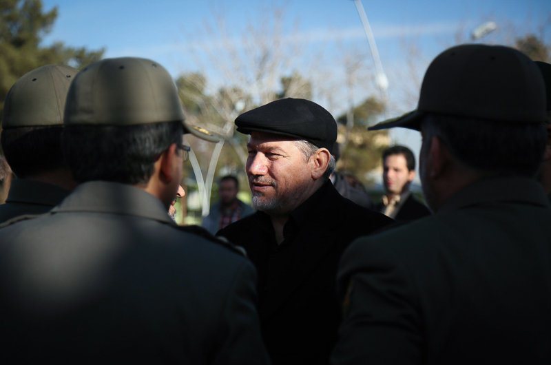 تشییع پیکر برادر سردار صفوی
