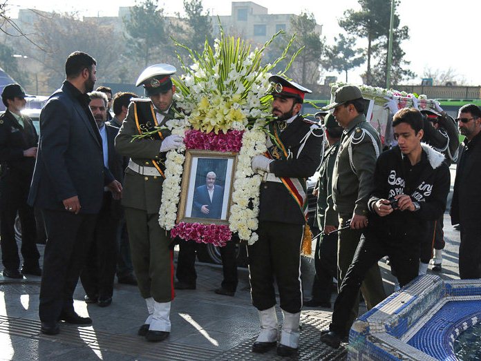 تشییع پیکر برادر سردار صفوی
