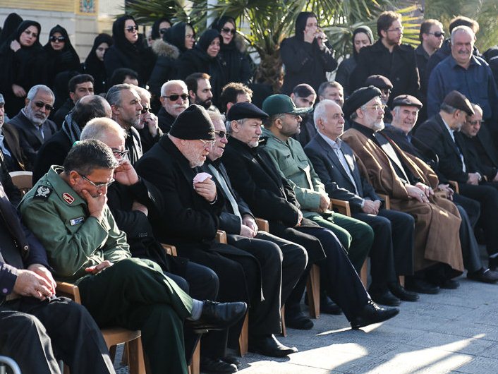 تشییع پیکر برادر سردار صفوی