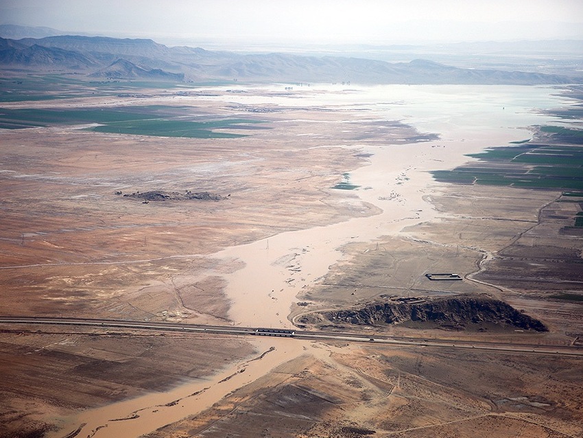 سیل در استان فارس