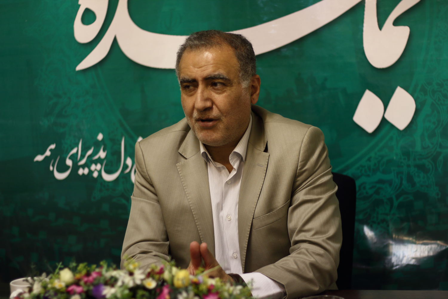 «احمد علیرضابیگی» نماینده تبریز در حاشیه بازدید از تحریریه «نماینده»