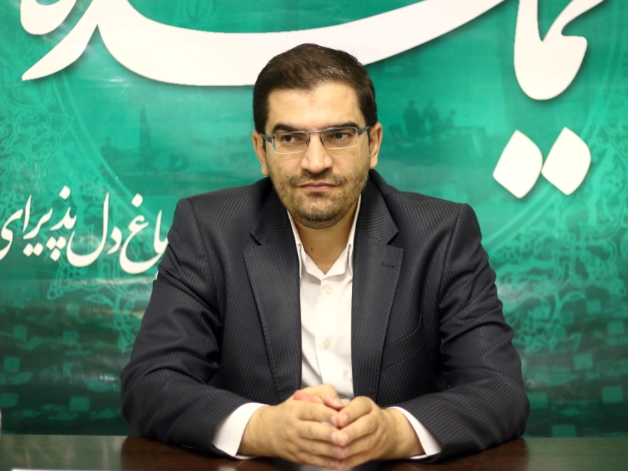 «سیداحسان قاضی زاده» نماینده فریمان در حاشیه بازدید از تحریریۀ نماینده