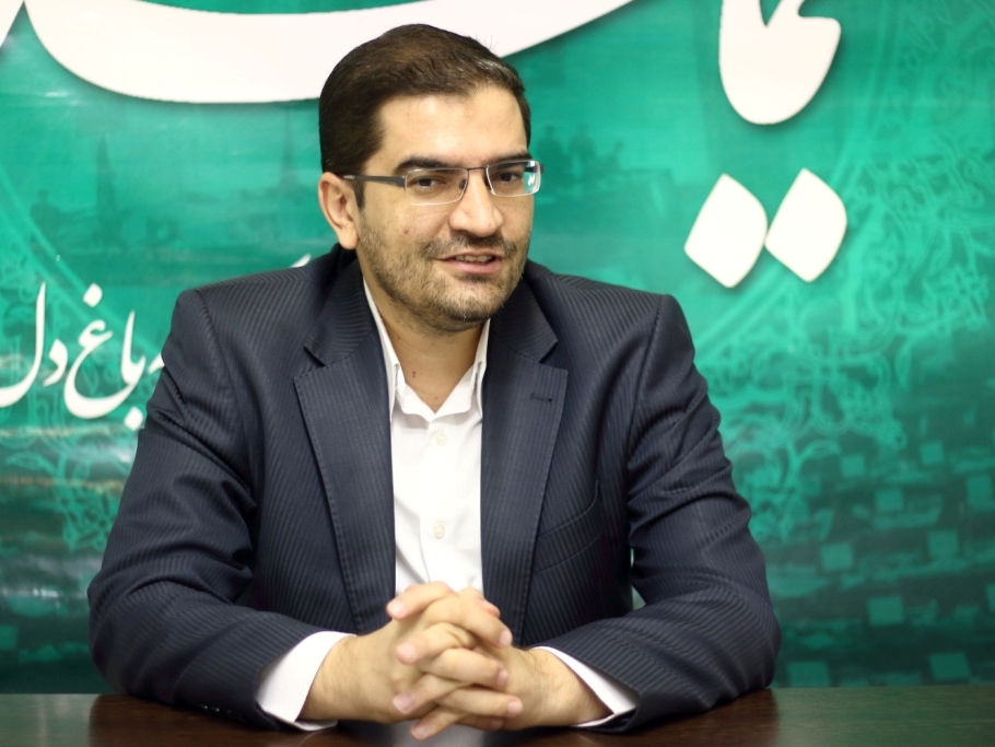 «سیداحسان قاضی زاده» نماینده فریمان در حاشیه بازدید از تحریریۀ نماینده