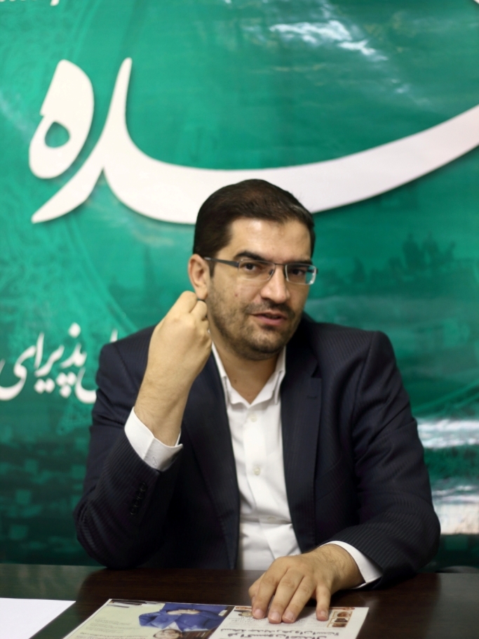 «سیداحسان قاضی زاده» نماینده فریمان در حاشیه بازدید از تحریریۀ نماینده