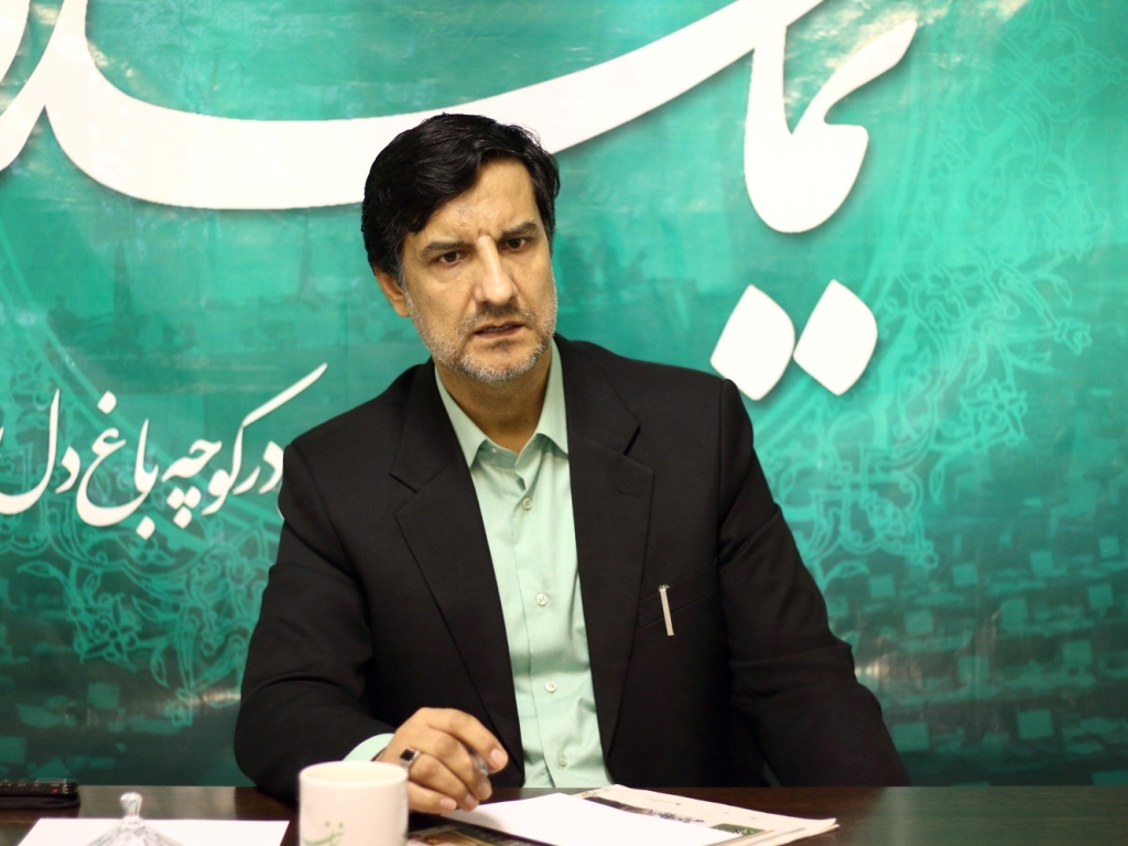 «فرهاد فلاحتی» نماینده قائنات و زیرکوه در حاشیه بازدید از تحریریۀ نماینده