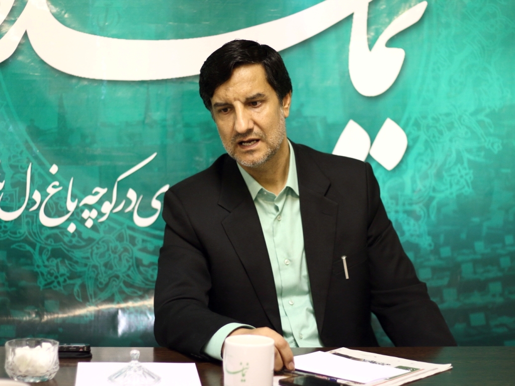«فرهاد فلاحتی» نماینده قائنات و زیرکوه در حاشیه بازدید از تحریریۀ نماینده