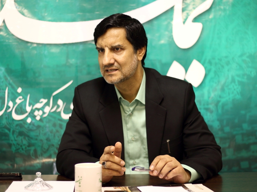 «فرهاد فلاحتی» نماینده قائنات و زیرکوه در حاشیه بازدید از تحریریۀ نماینده