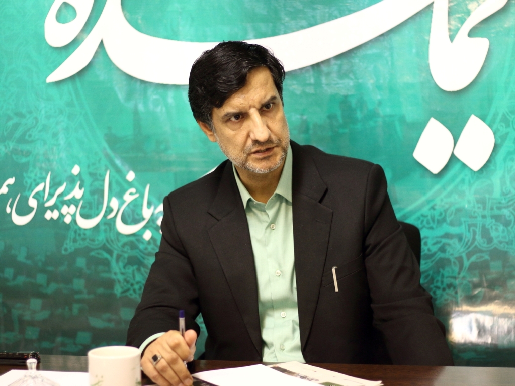 «فرهاد فلاحتی» نماینده قائنات و زیرکوه در حاشیه بازدید از تحریریۀ نماینده