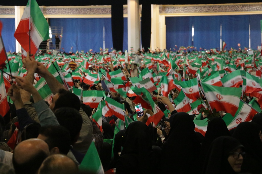 همایش حامیان حجت الاسلام رئیسی در مصلی تهران