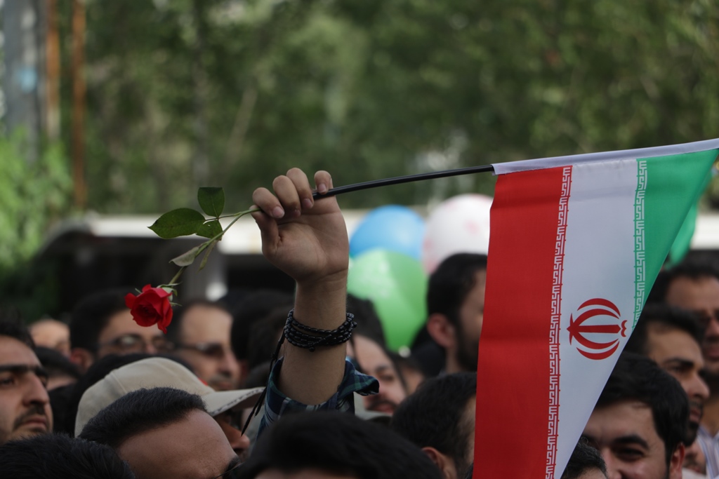 همایش حامیان حجت الاسلام رئیسی در مصلی تهران