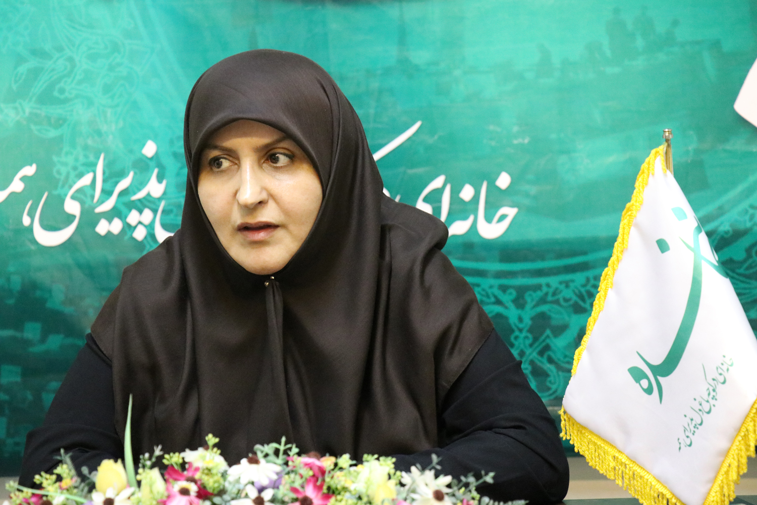 «طیبه سیاوشی شاه عنایتی» نماینده تهران در حاشیه بازدید از تحریریه «نماینده»