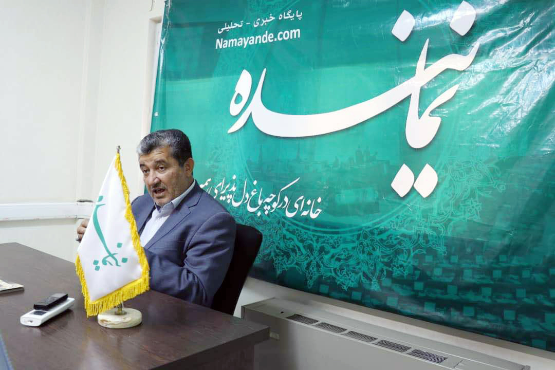 «امیر خجسته» نماینده همدان در حاشیه بازدید از تحریریه «نماینده»