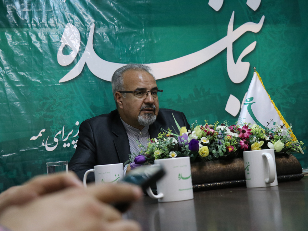 «مرتضی صفاری نطنزی» در حاشیه بازدید از تحریریه «نماینده»