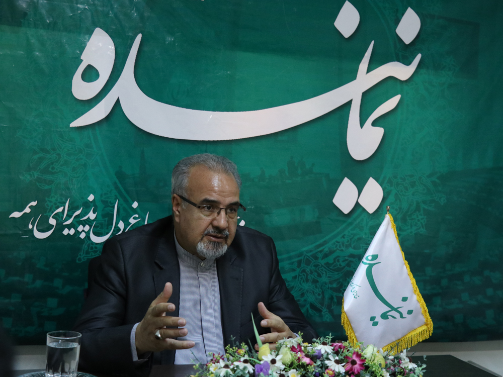 «مرتضی صفاری نطنزی» در حاشیه بازدید از تحریریه «نماینده»