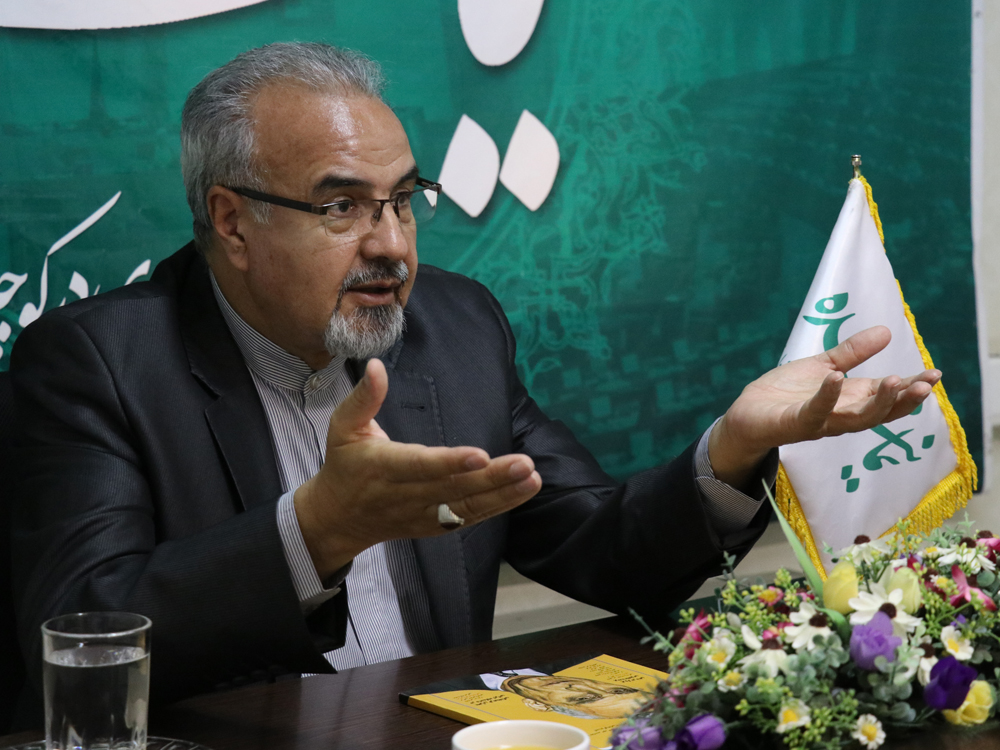 «مرتضی صفاری نطنزی» در حاشیه بازدید از تحریریه «نماینده»