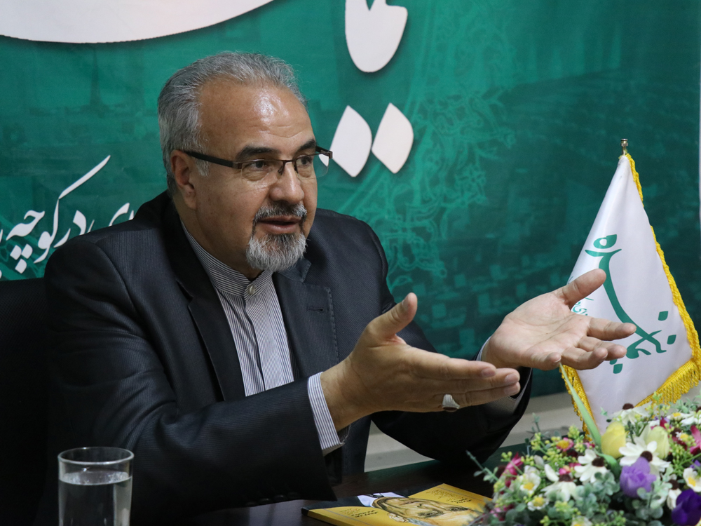 «مرتضی صفاری نطنزی» در حاشیه بازدید از تحریریه «نماینده»