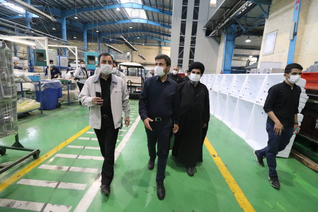 بازدید سیدمحسن دهنوی از گروه صنعتی انتخاب