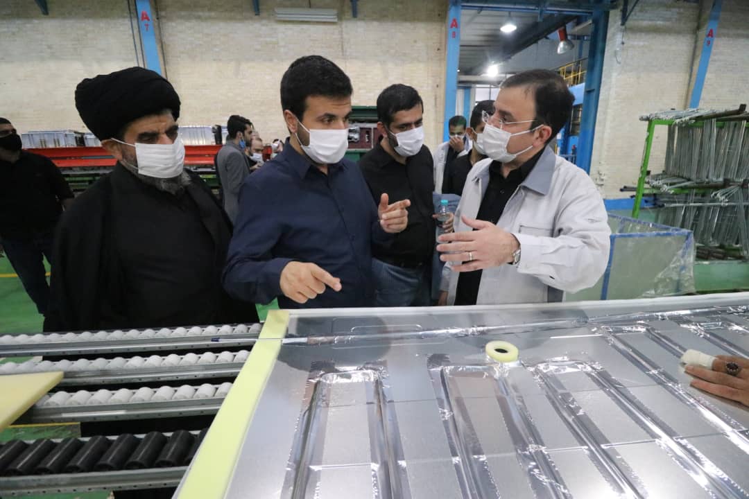 بازدید سیدمحسن دهنوی از گروه صنعتی انتخاب