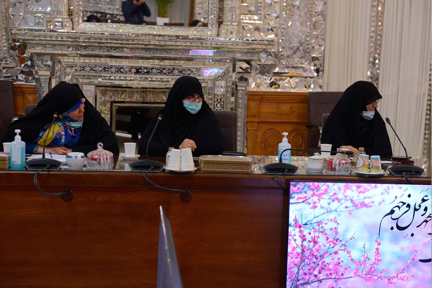 نشست مشترک اعضای فراکسیون بانوان مجلس با دکتر محمدباقر قالیباف